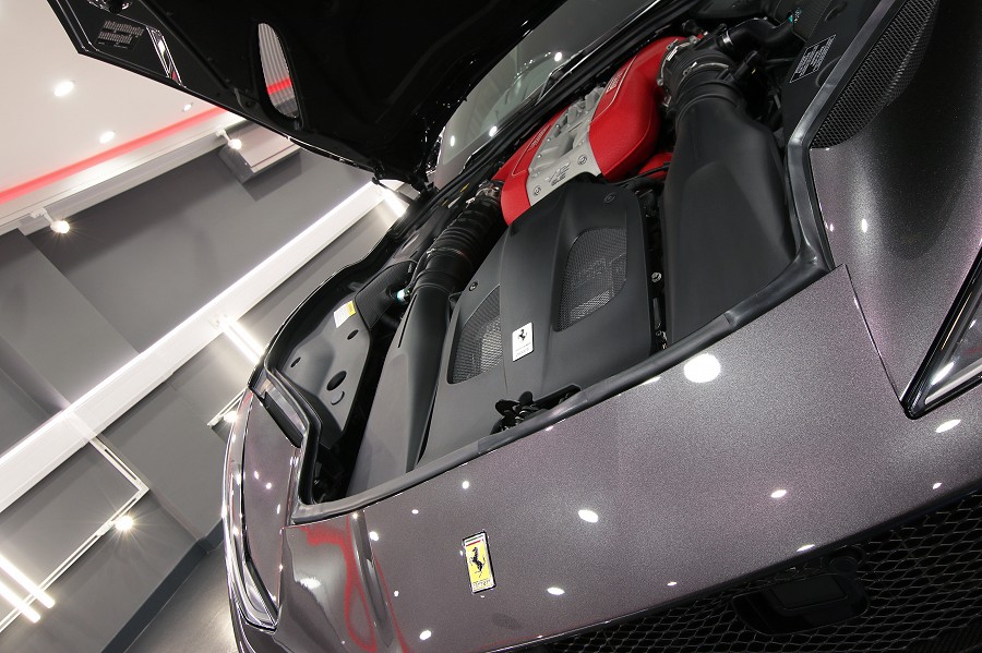 Ferrari 812 GTS Engine Bay Detail
