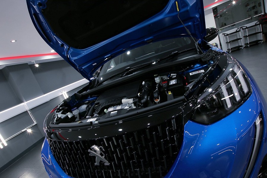 Peugeot Engine Bay Cleaning