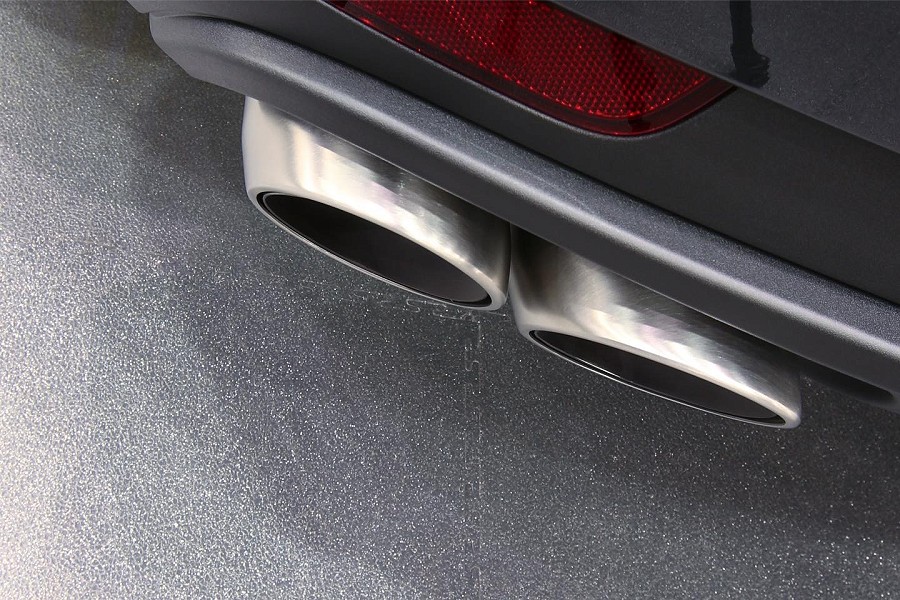 Porsche Exhaust Tip Cleanse