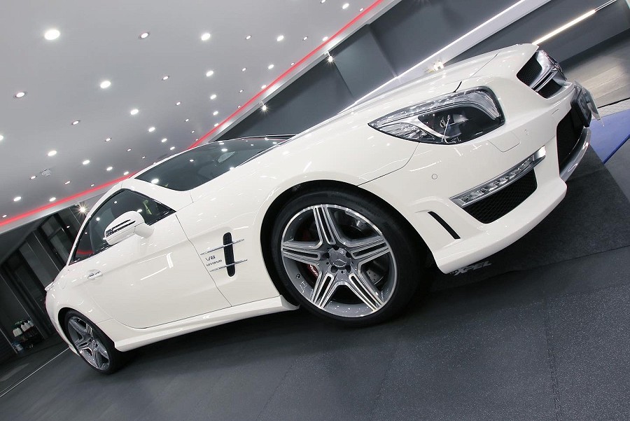 Mercedes Benz SL63 AMG Gtechniq