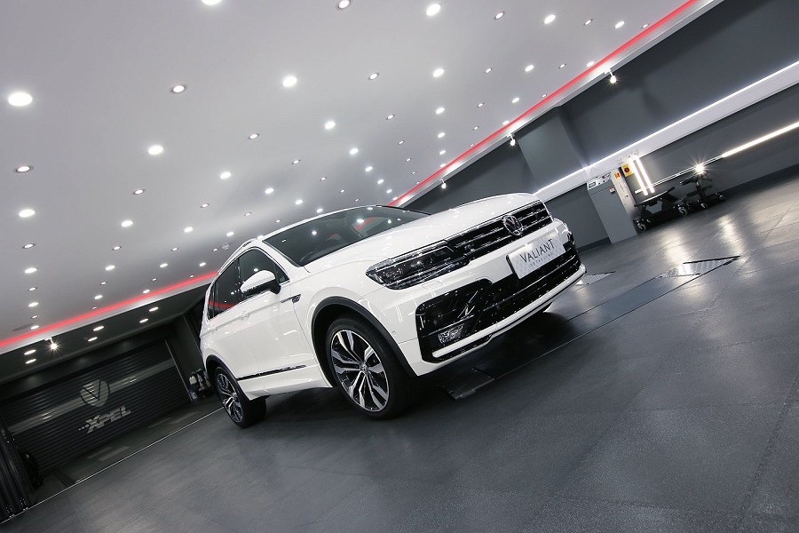 VW Tiguan Allspace Paint Protection Film Loading Area Car Foil